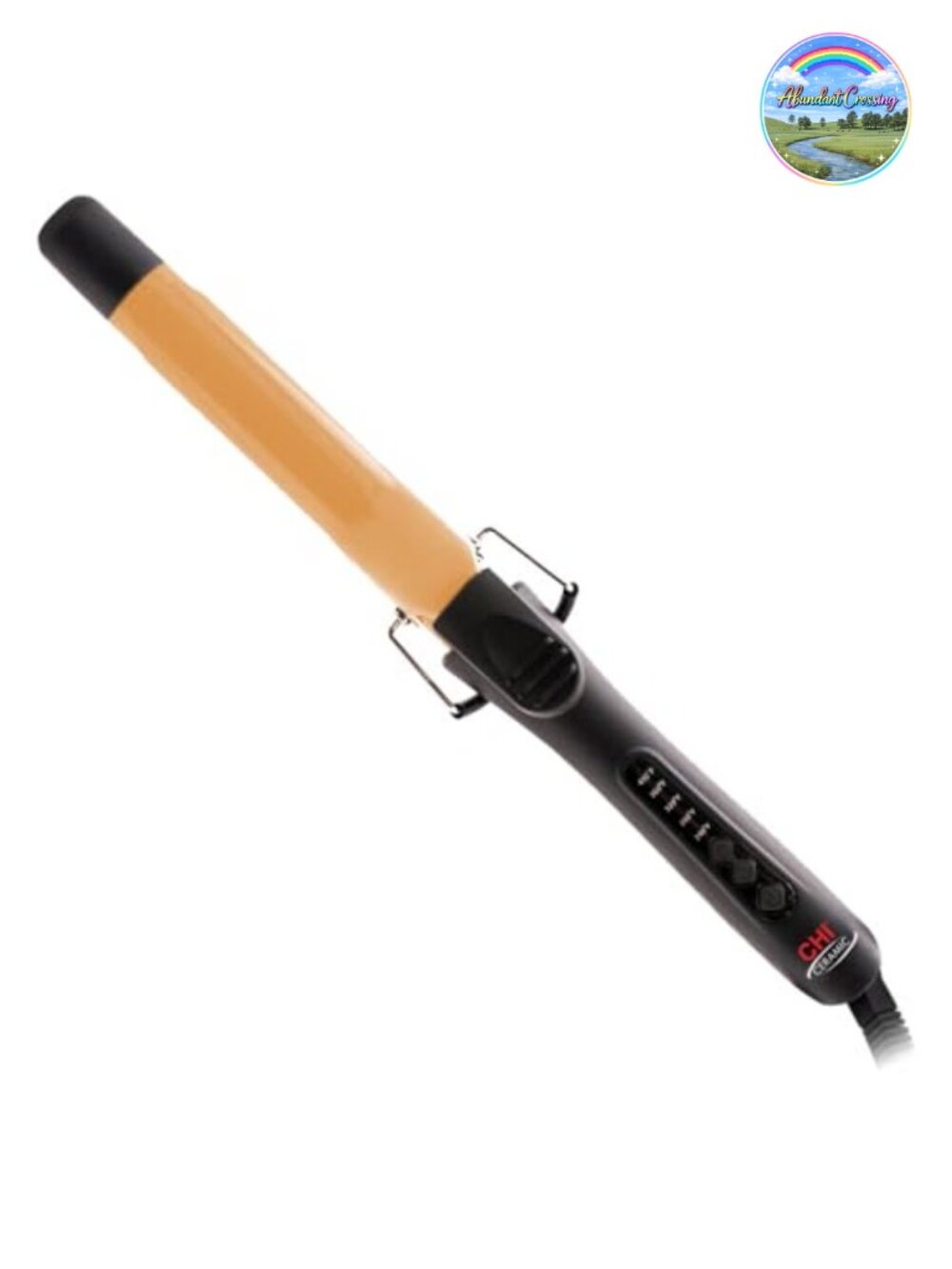 Tourmaline Ceramic Curling Iron 1" Digital Temp Auto Shut-Off Salon Quality